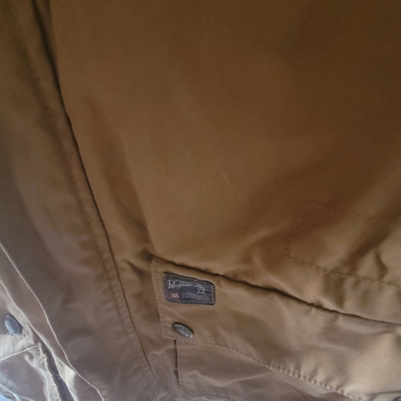 Original Penguin Mustard Brown Colored Anorak Style Jacket Women's Size Small - Picture 6 of 8